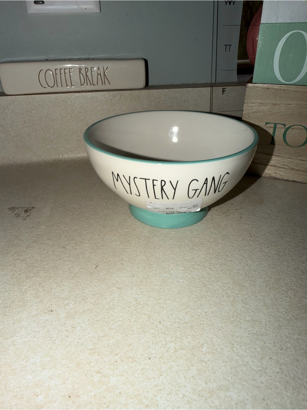 Rae Dunn Scooby mystery snacks Bowl
